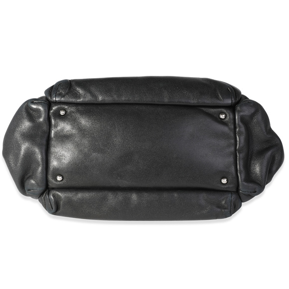 Chanel Black Lambskin LAX Accordion Camera Shoulder Bag - Picture 5 of 7